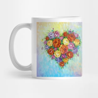 My heart blooms when you are near an Mug